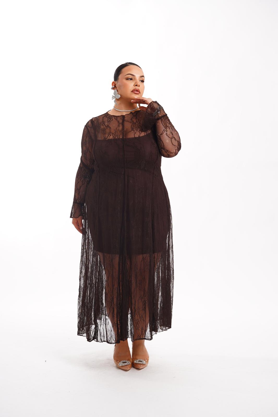 Dress In Pizzo Alisia Marrone