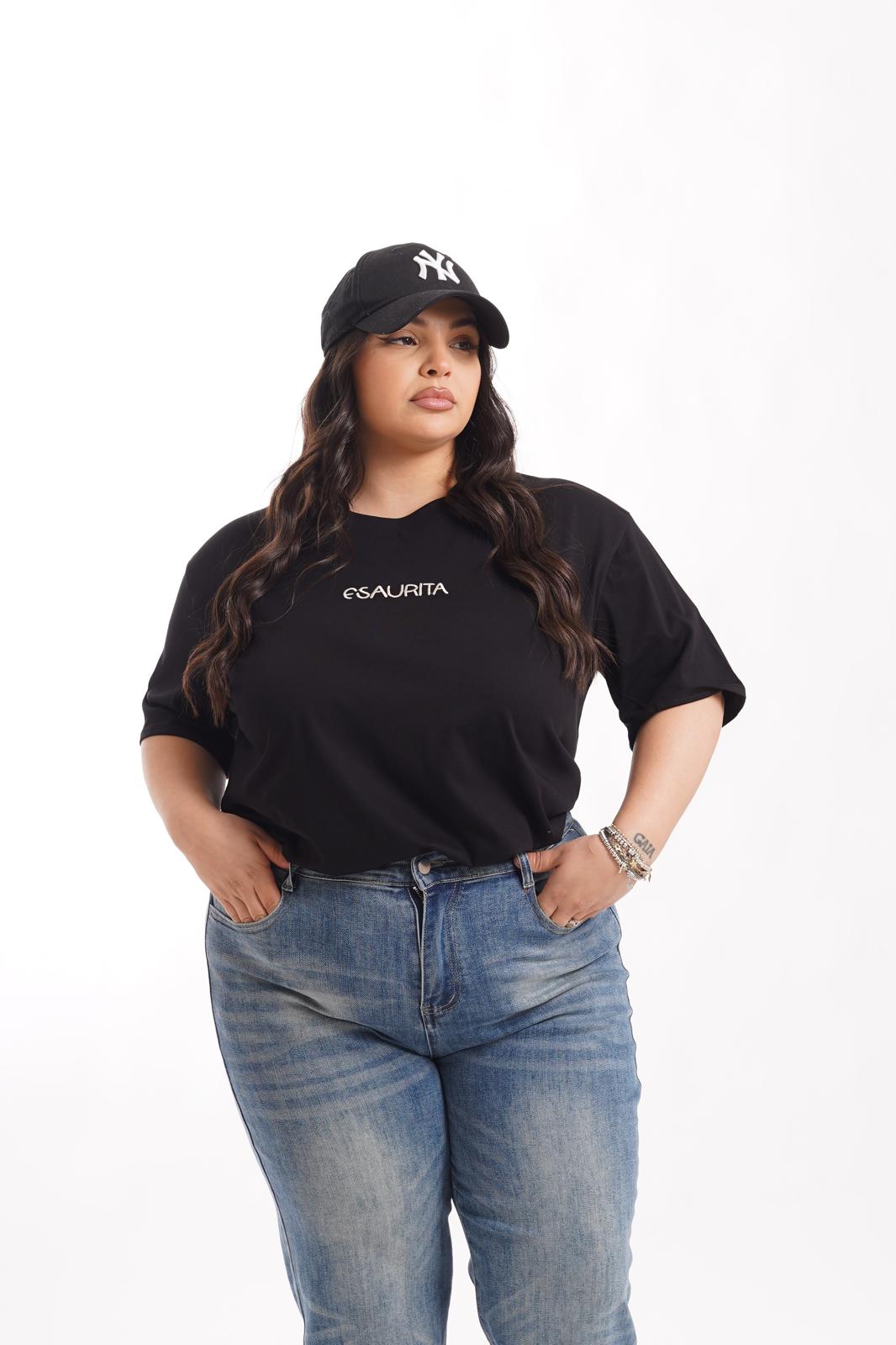 T-Shirt Esaurita Nera\Bianca