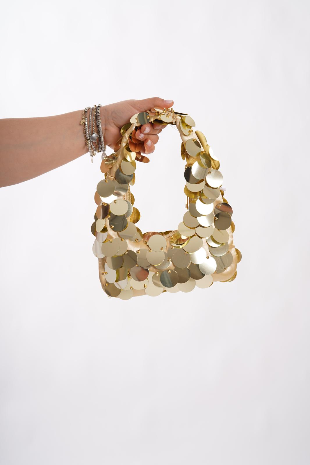 Borsa Disco Oro