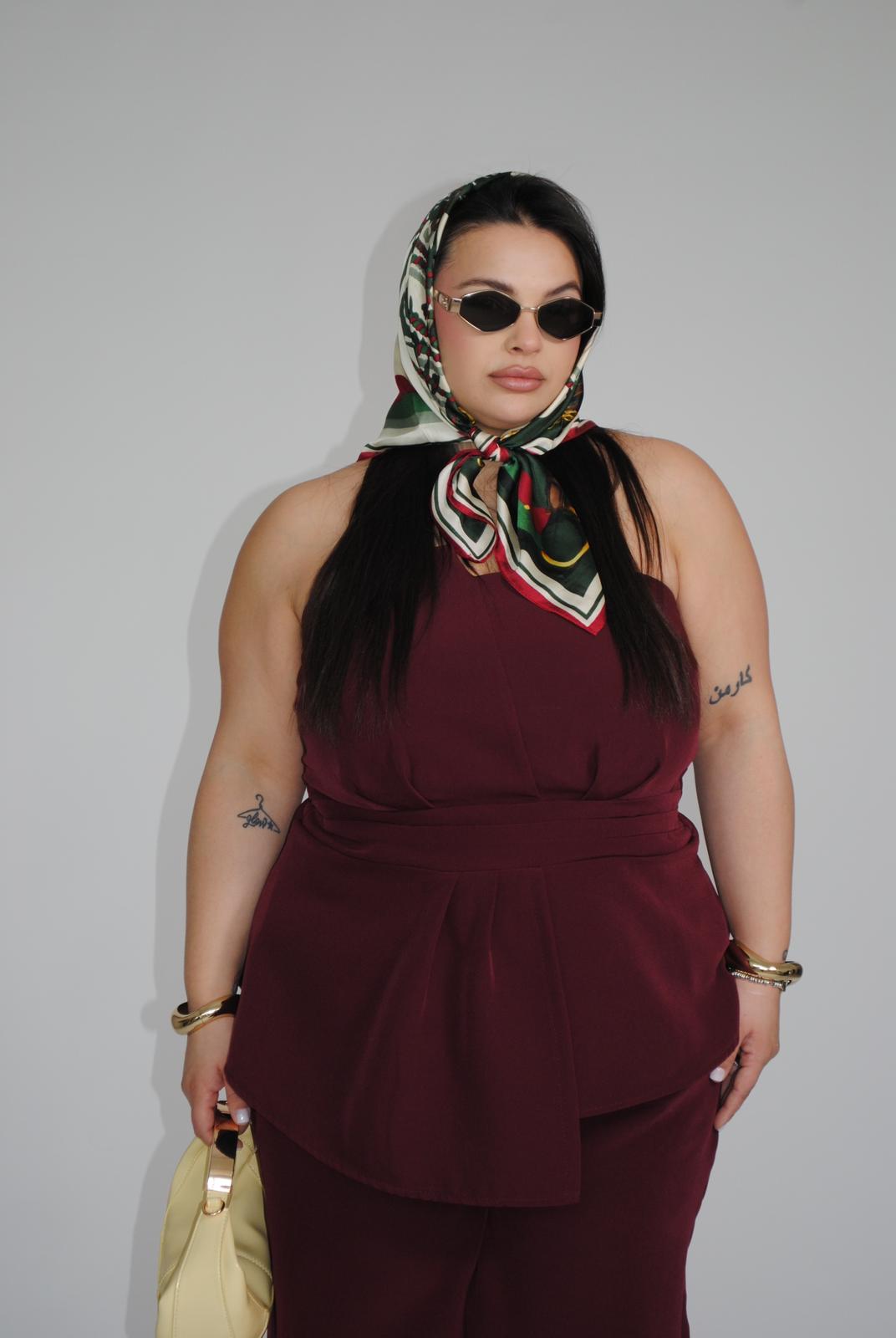 Coordinato Unica Woman Bordeaux
