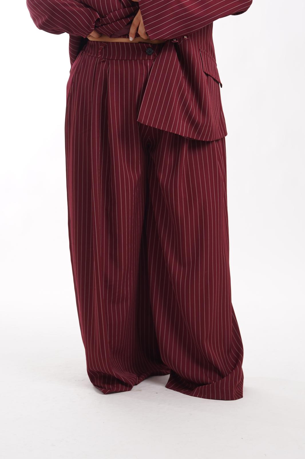 Pantalone Sophie Bordeaux