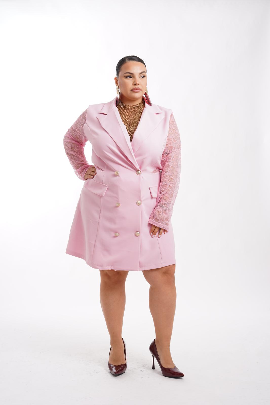 Dress A Giacca Morena Rosa