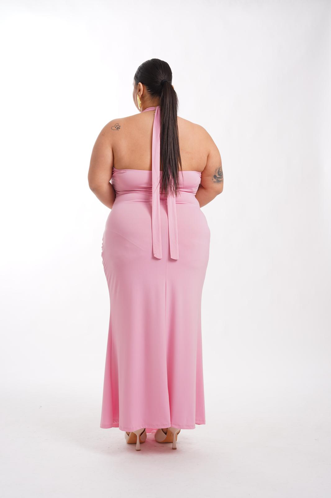 Dress Elegant Giuly Rosa