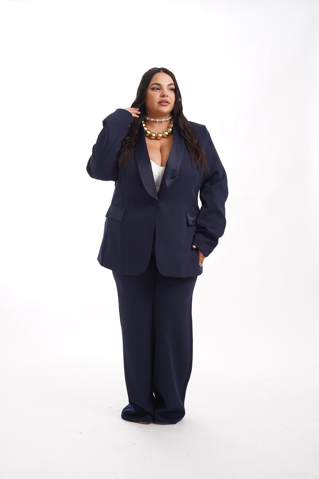 Tailleur Station Blu