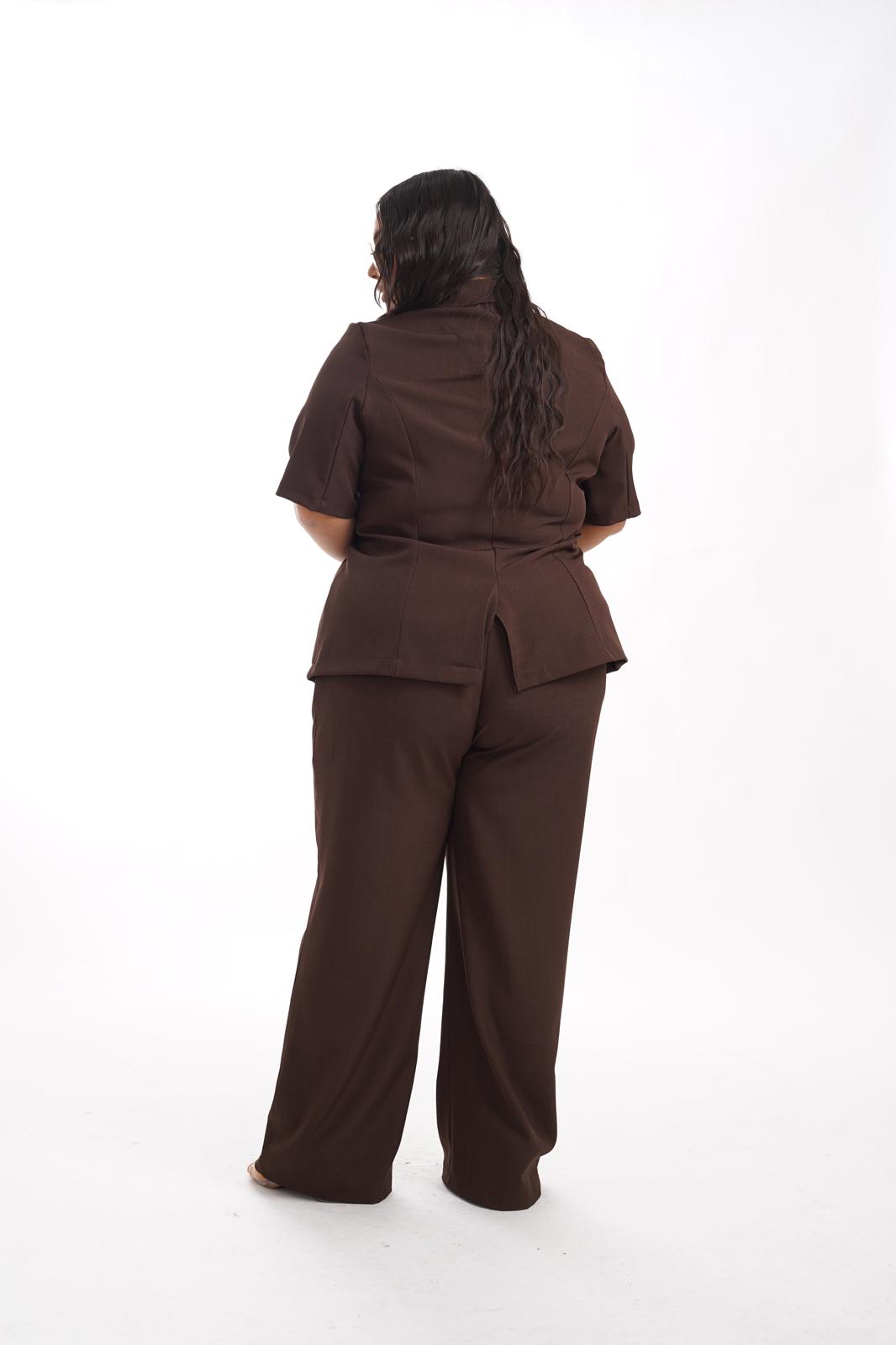 Tailleur Alice Marrone