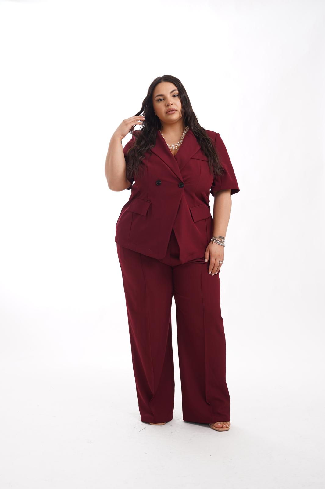 Tailleur Alice Bordeaux