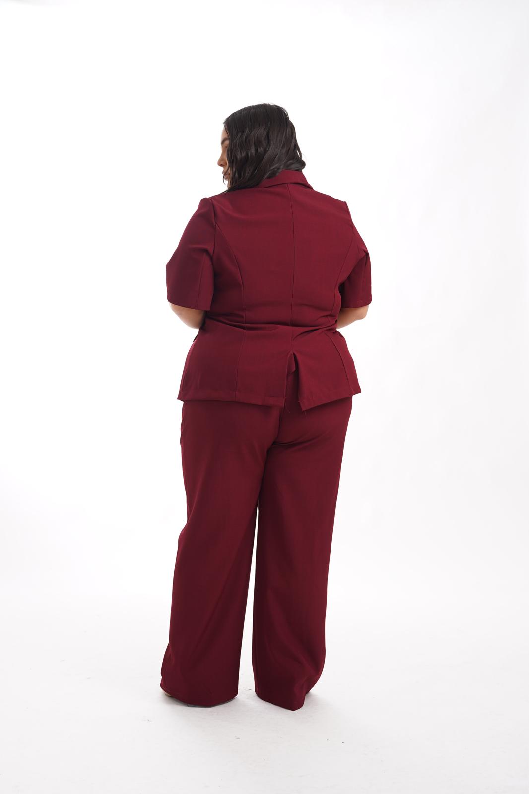 Tailleur Alice Bordeaux