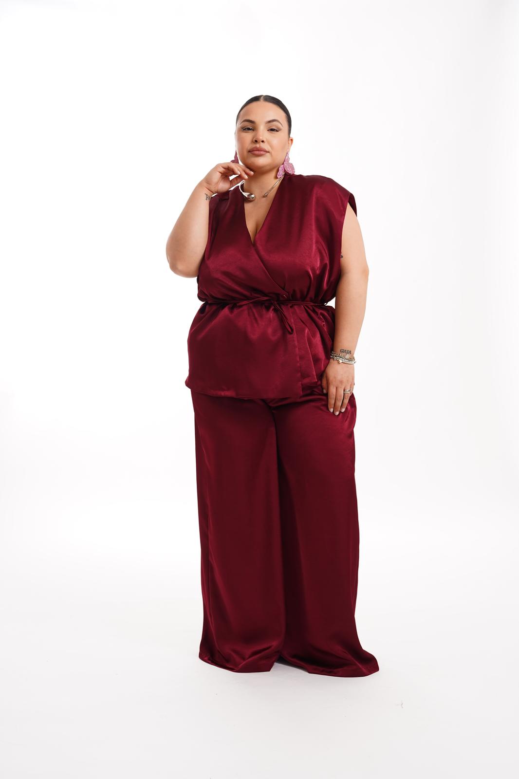 Tailleur Vania Bordeaux
