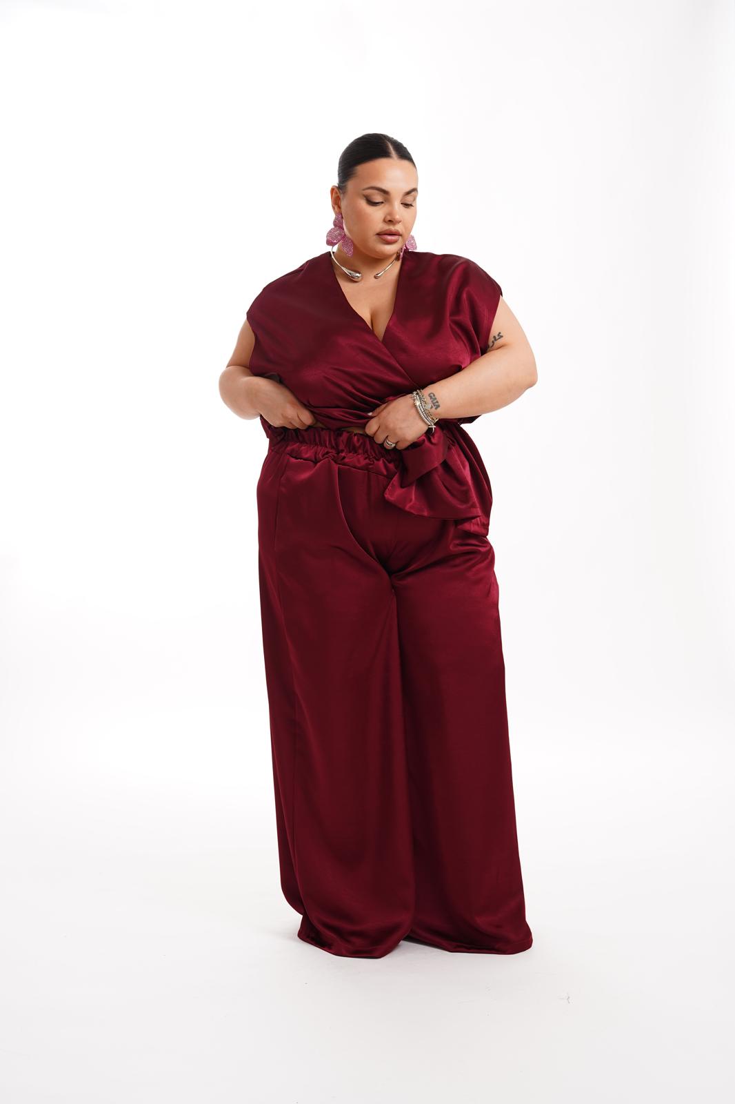 Tailleur Vania Bordeaux