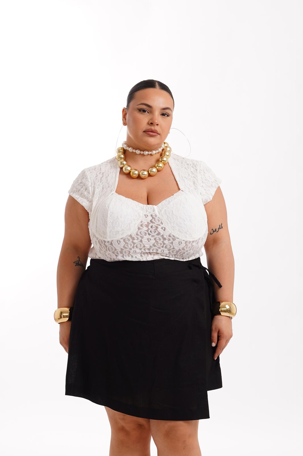 Maglia Priscilla Bianca