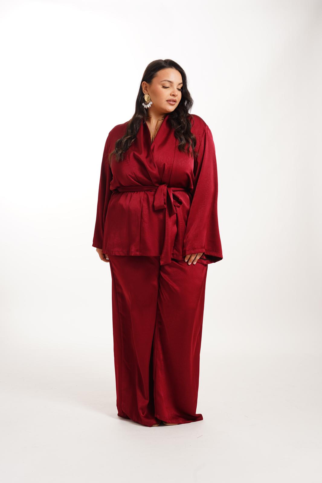 Tailleur Marzia Bordeaux