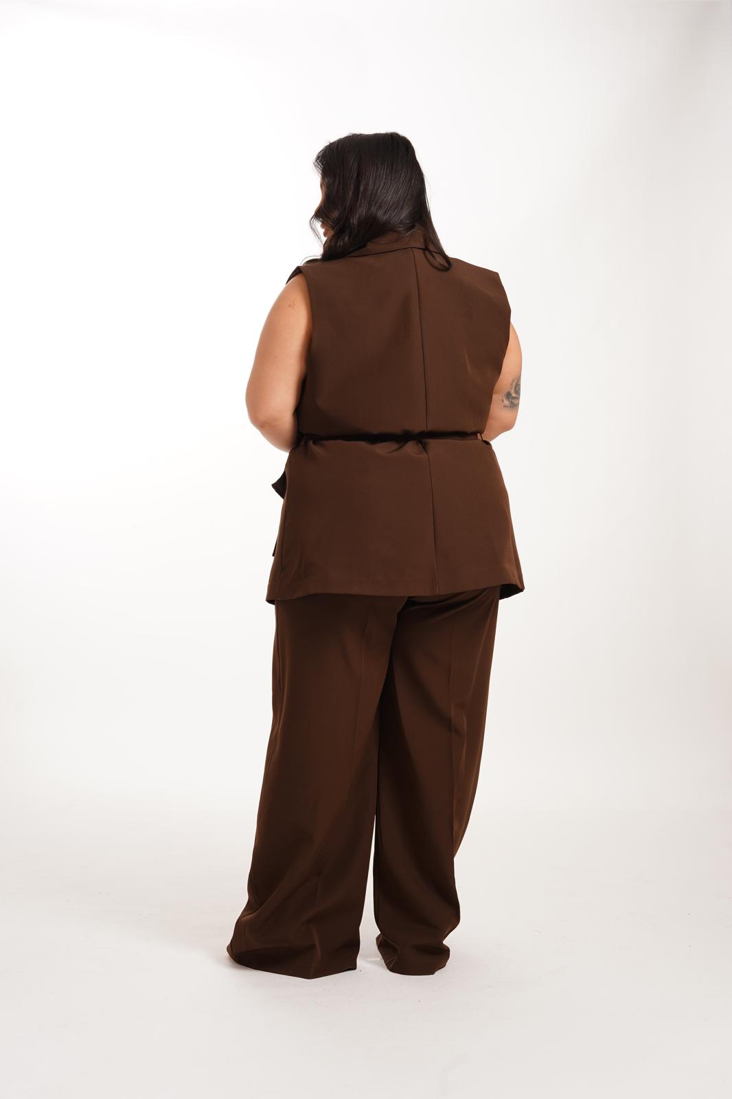 Tailleur Smanicato Brienne Marrone