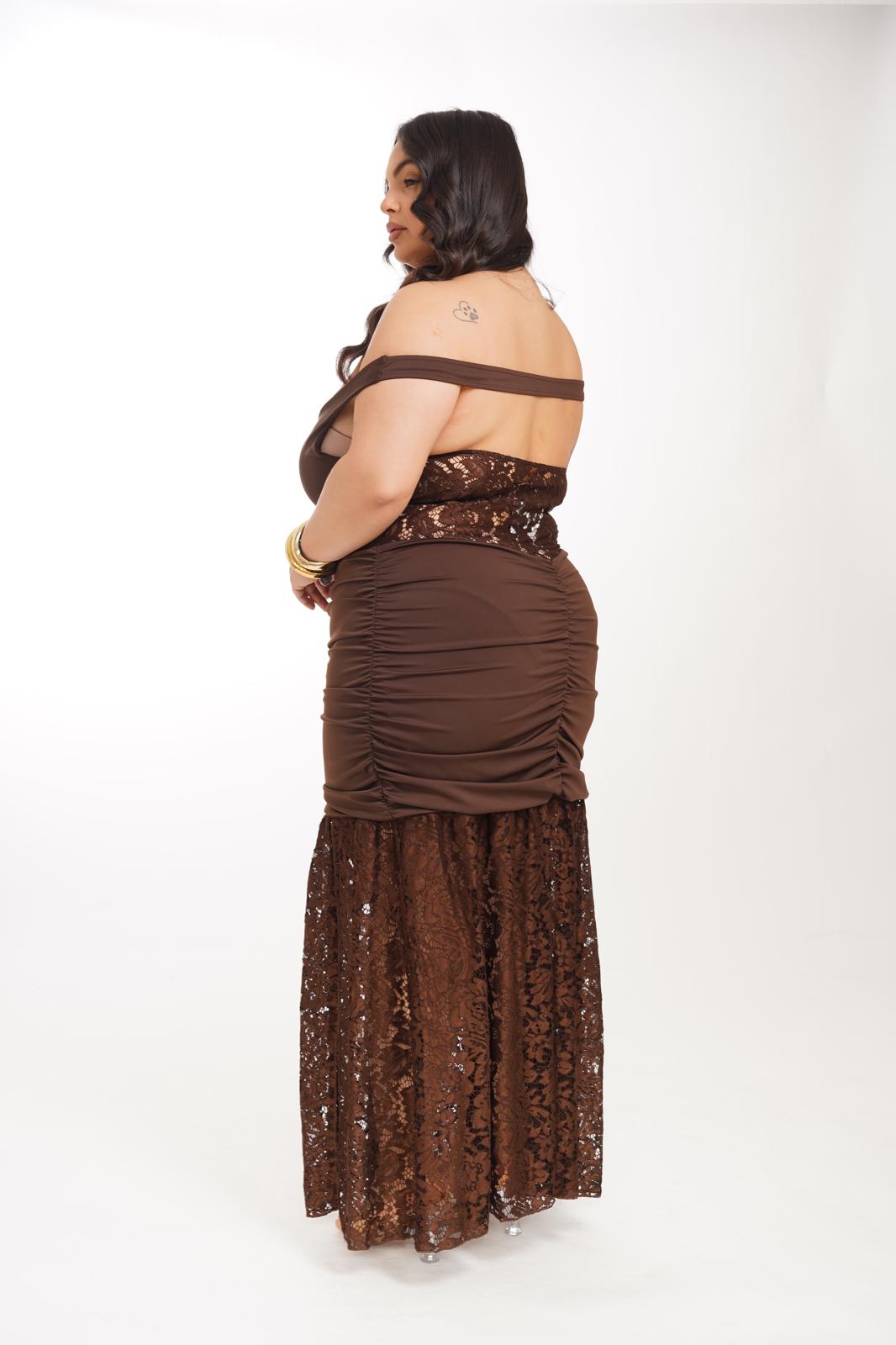 Dress Cala Bassa Marrone