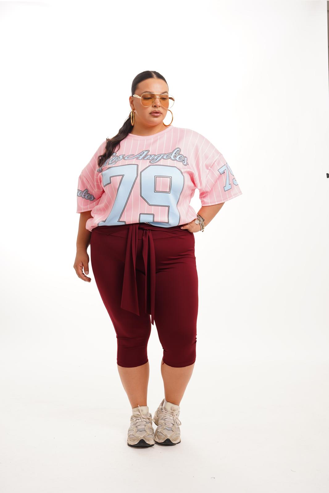 Leggings Ciclista Bordeaux