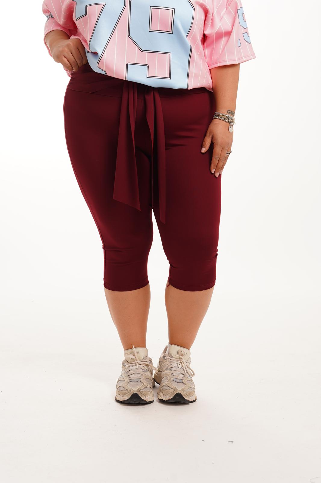 Leggings Ciclista Bordeaux