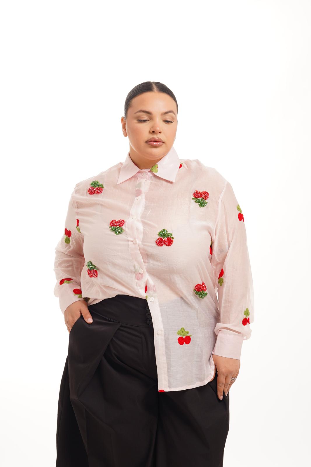 Camicia Ciliegie Pink