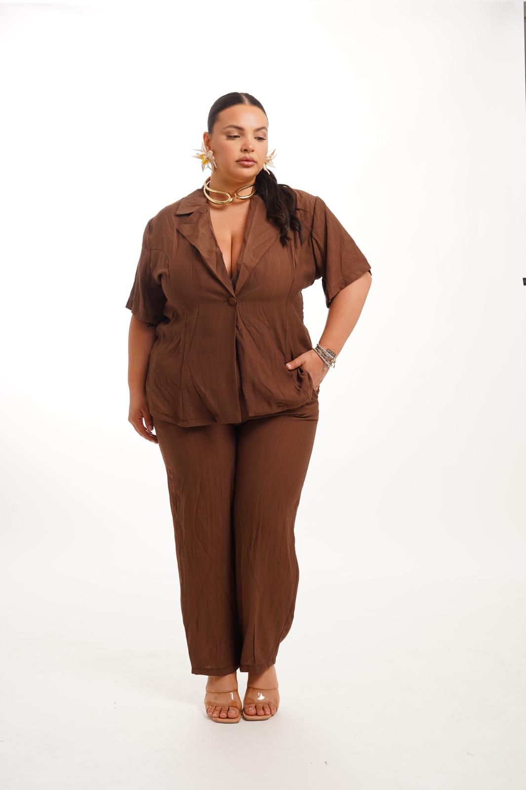 Tailleur Circus Marrone