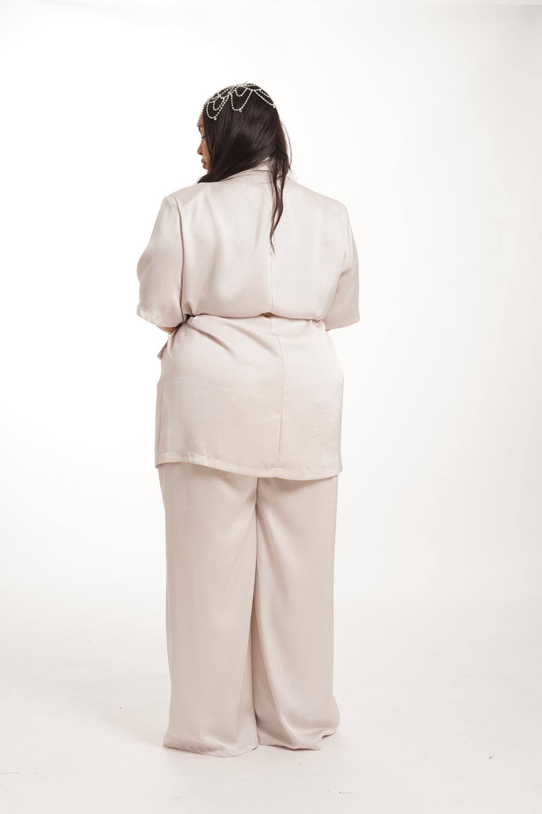 Tailleur In Raso Jessy Panna