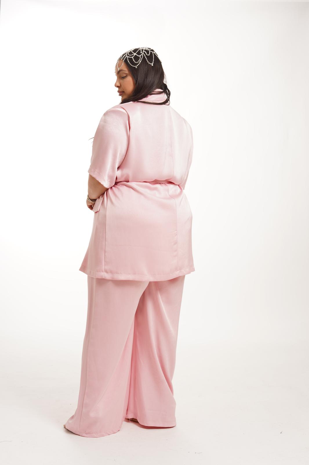 Tailleur In Raso Jessy Rosa