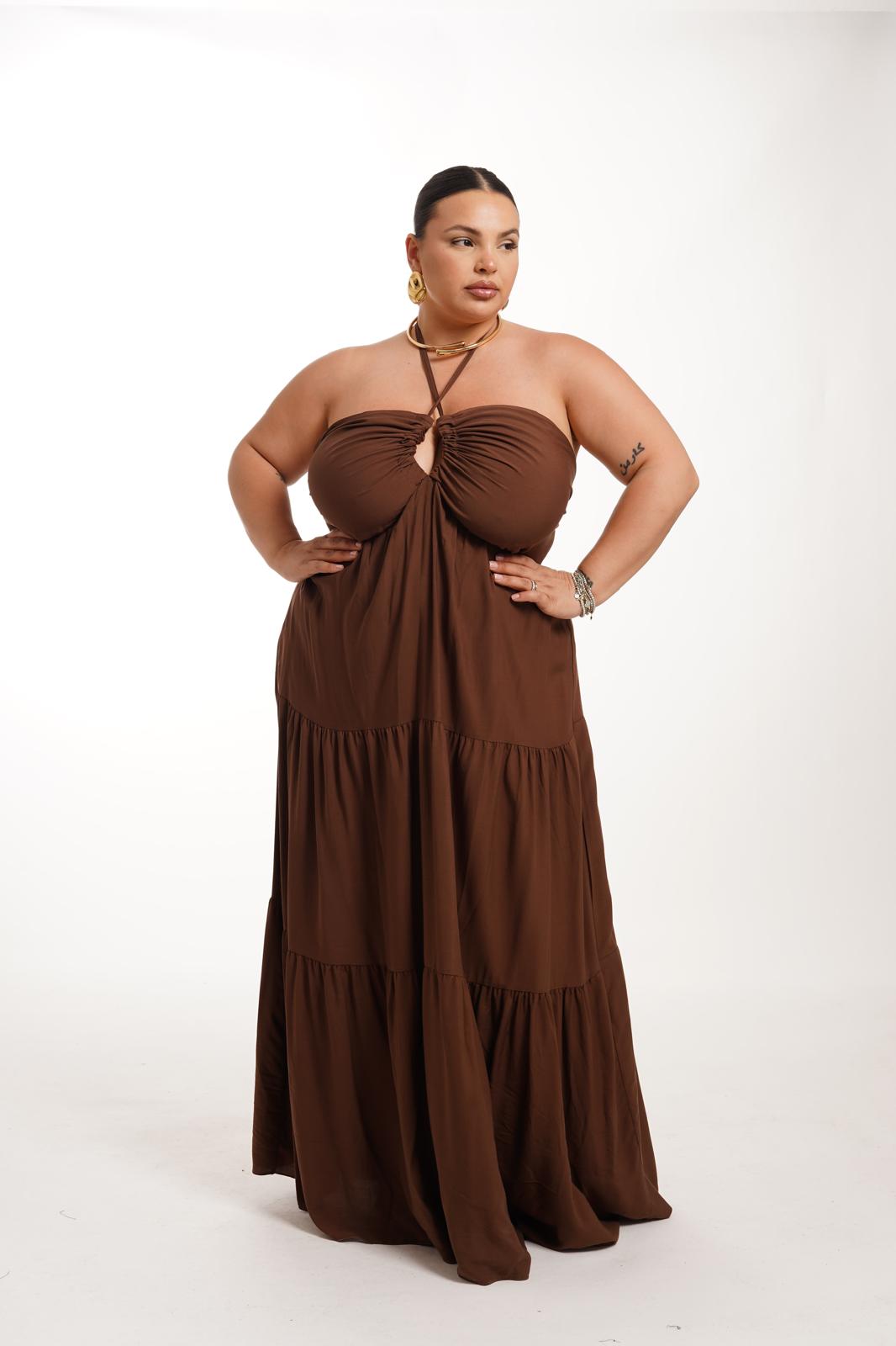 Dress Riviera Marrone
