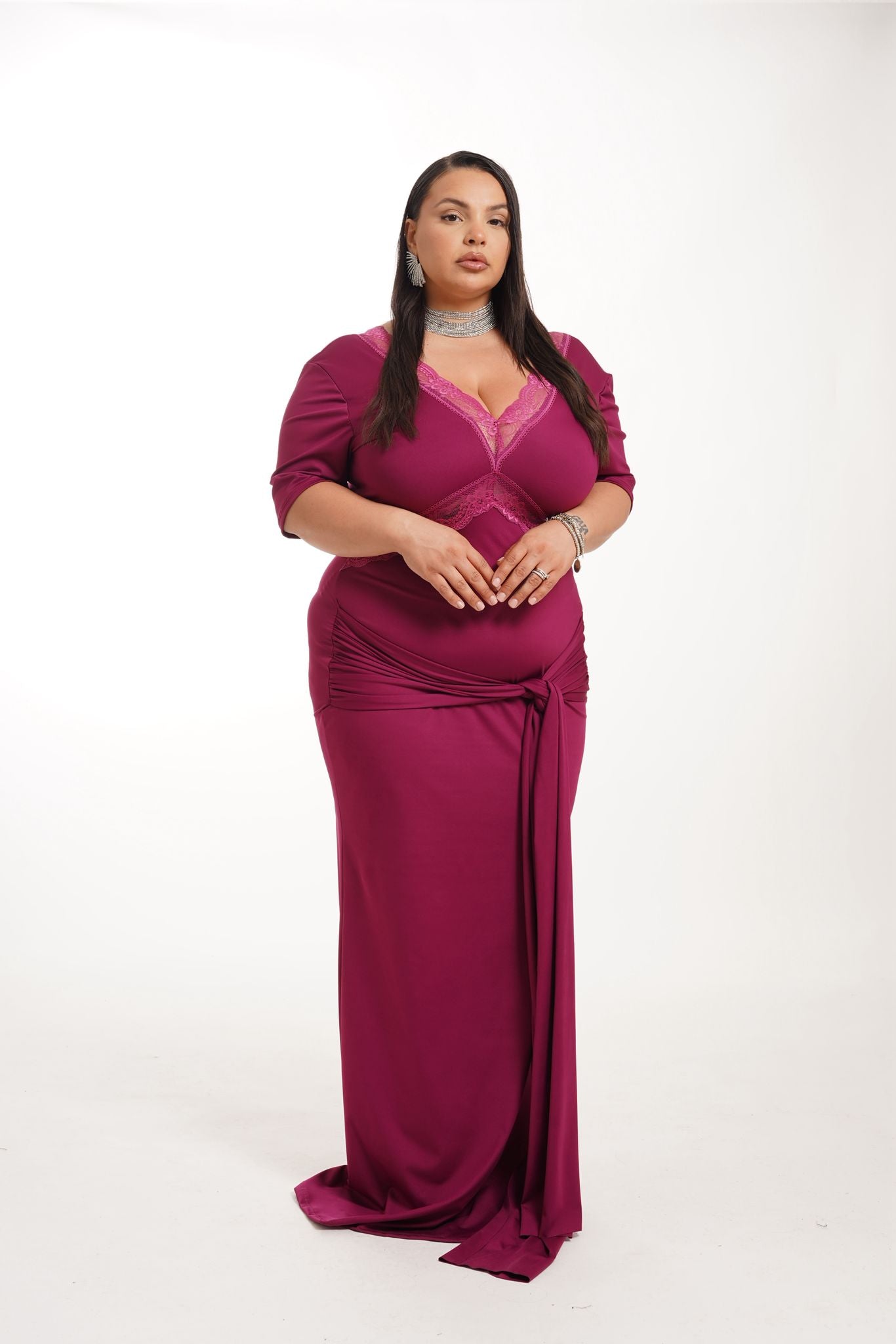 Dress Eva Magenta