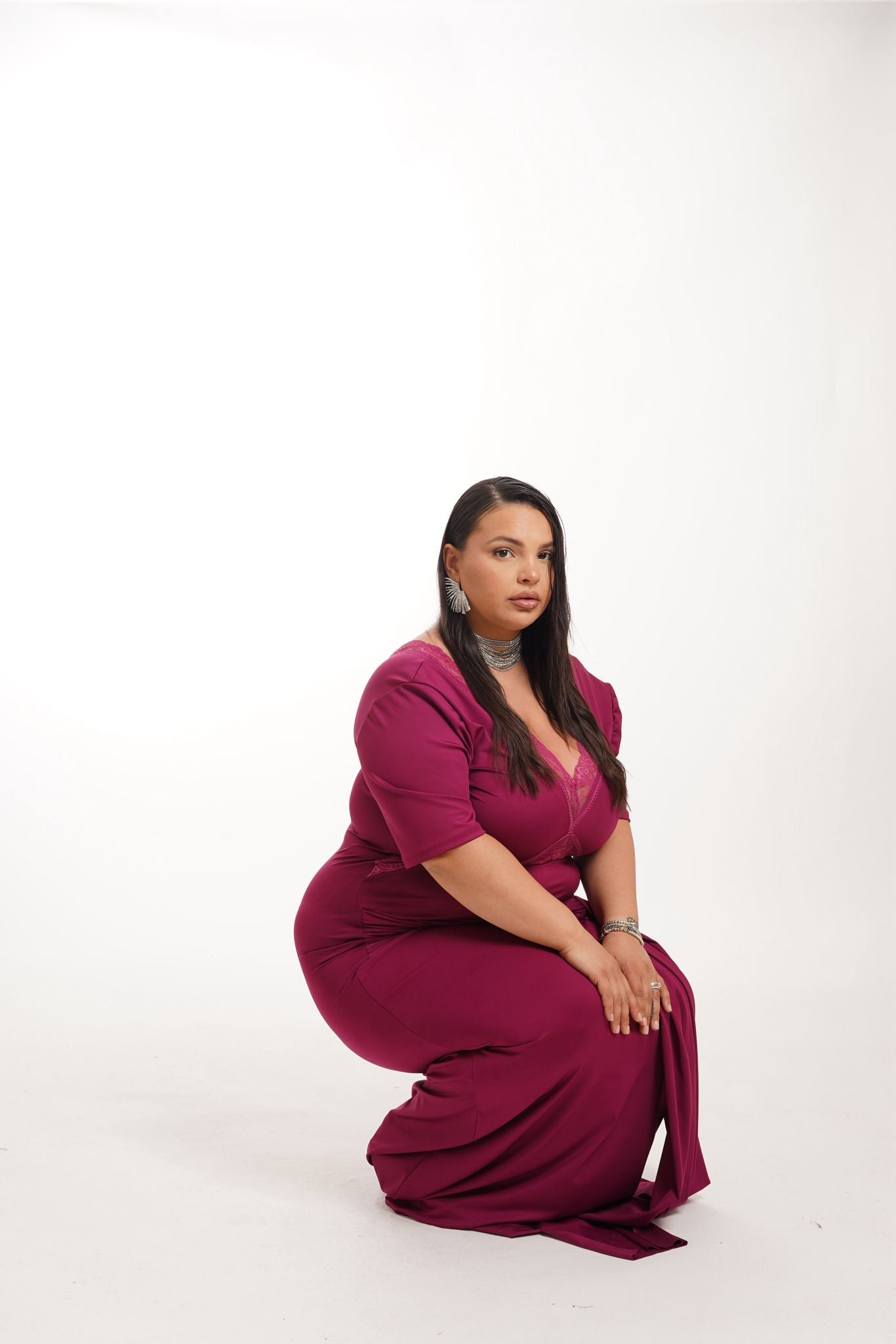 Dress Eva Magenta
