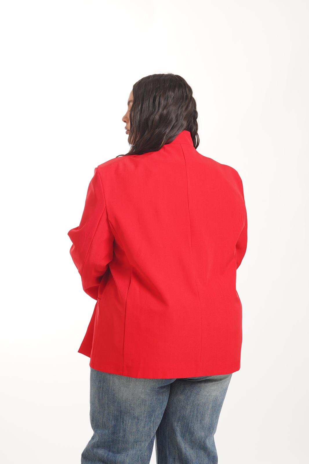 Giacca Trasversale Matilda Rossa