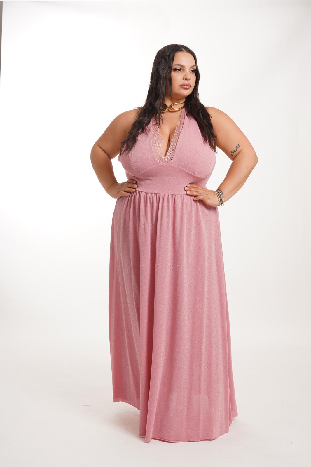 Abito Bianca Rosa