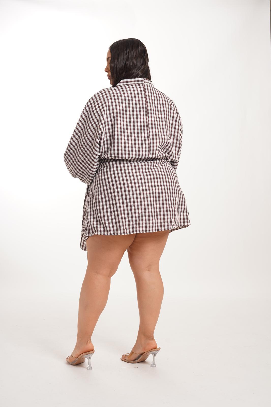 Dress Pic-nic Marrone