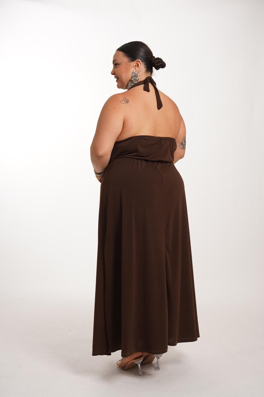 Dress Cleopatra Marrone