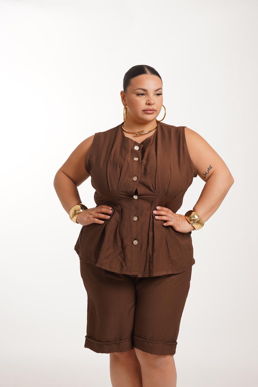 Coordinato India 2138 Marrone