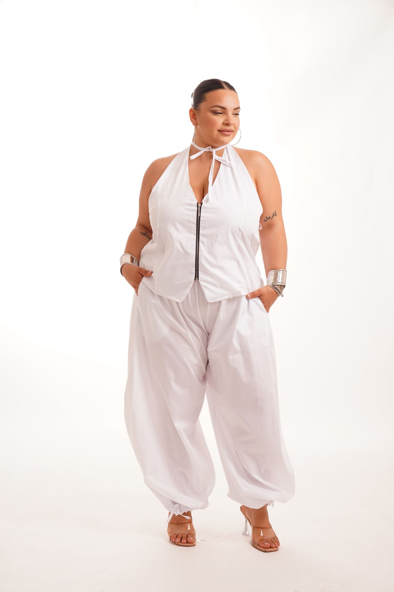 Coordinato Taylor Bianco