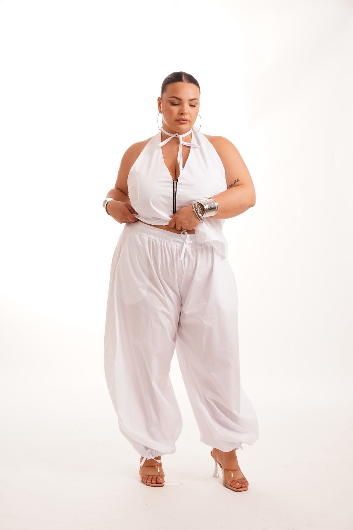 Coordinato Taylor Bianco
