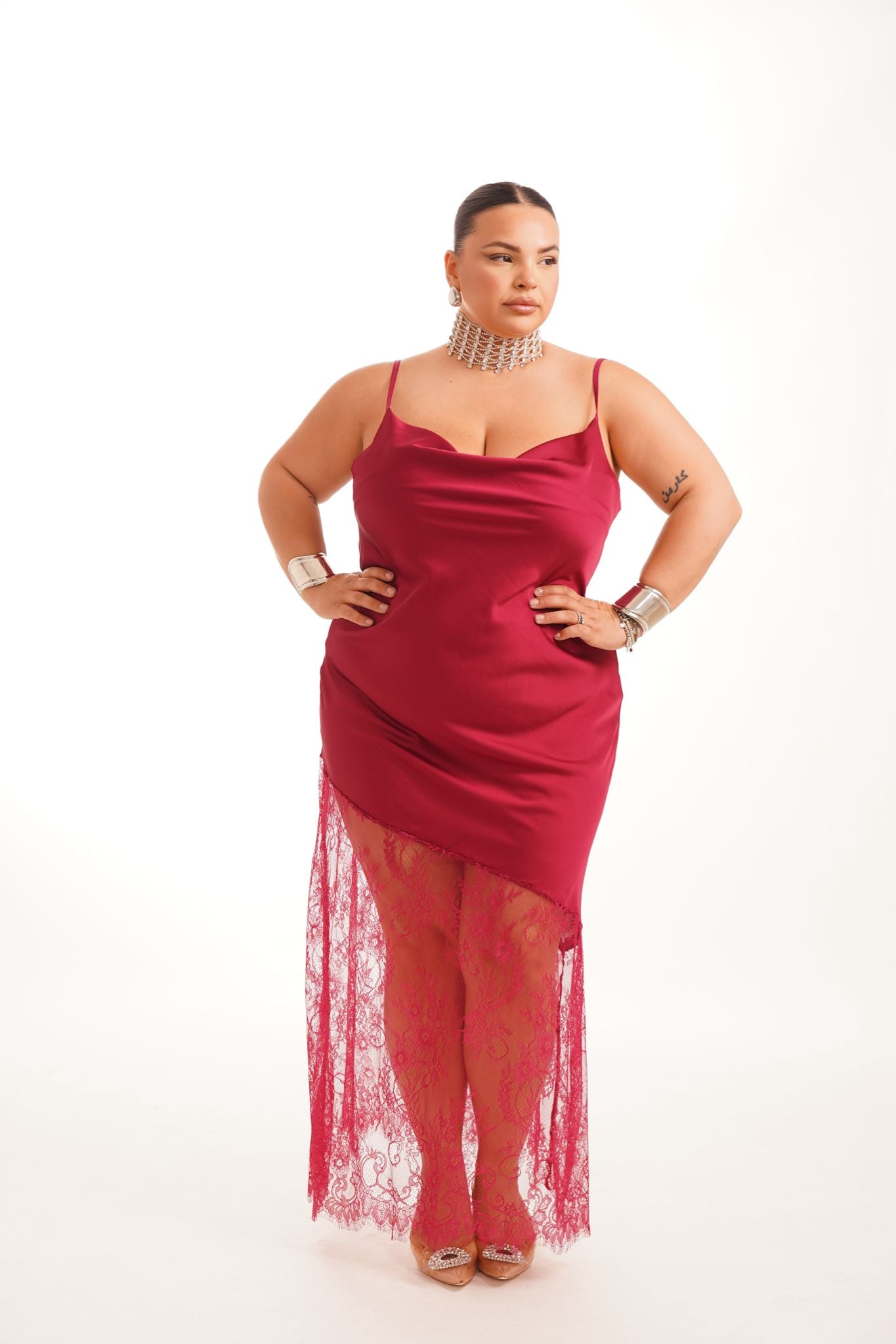 Dress Carla Bordeaux