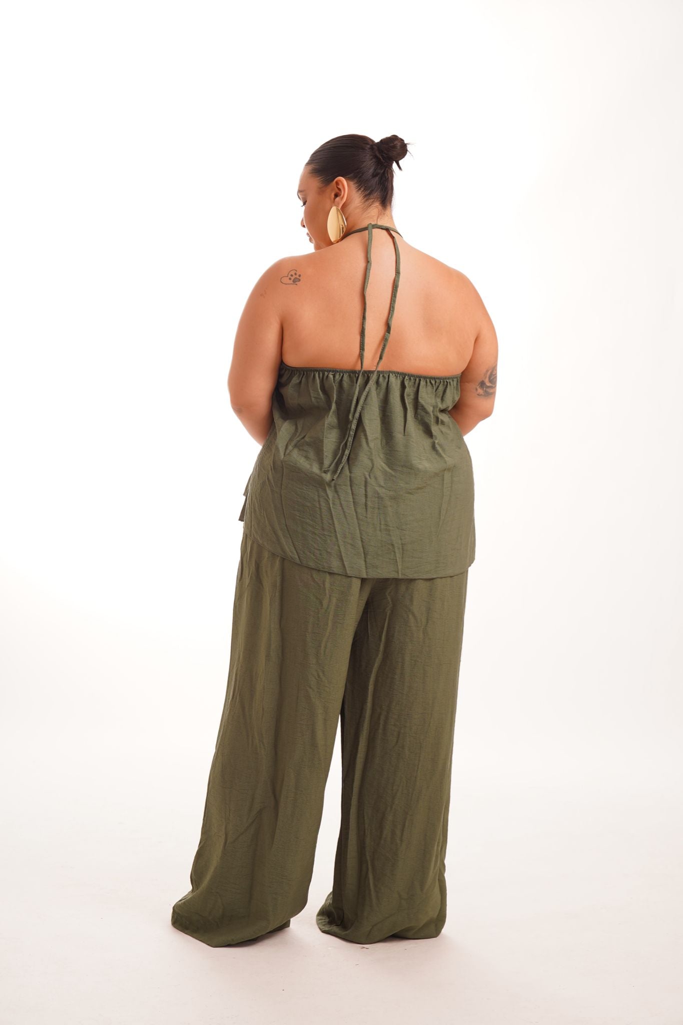 Coordinato Sofy Verde Militare