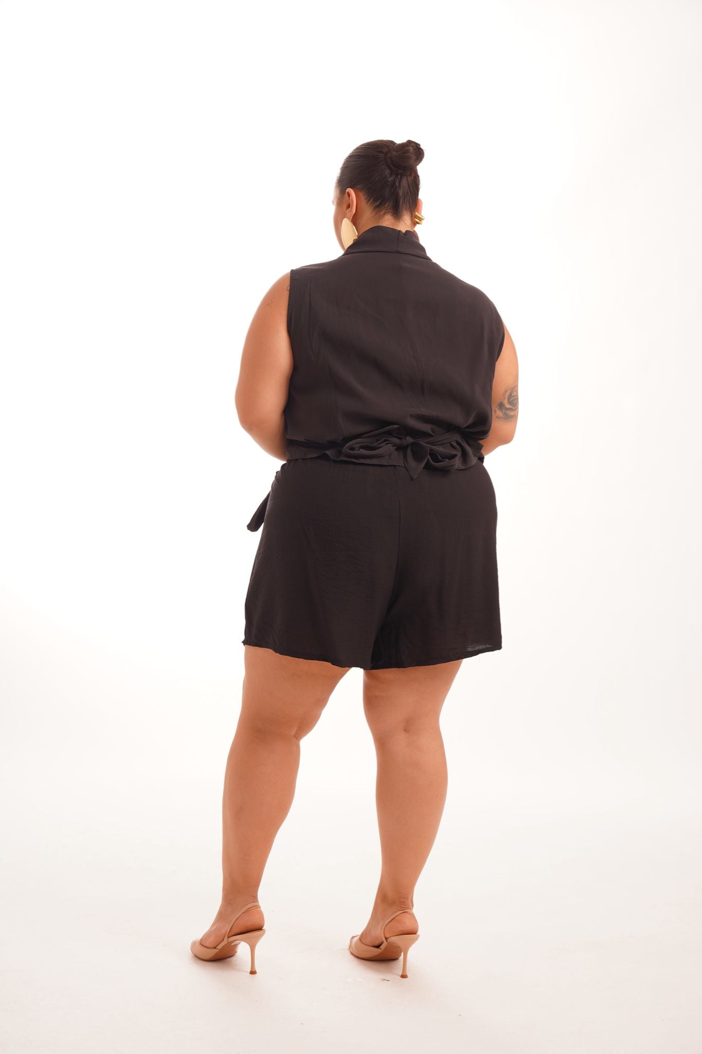 Blusa Chic Portafoglio Nera