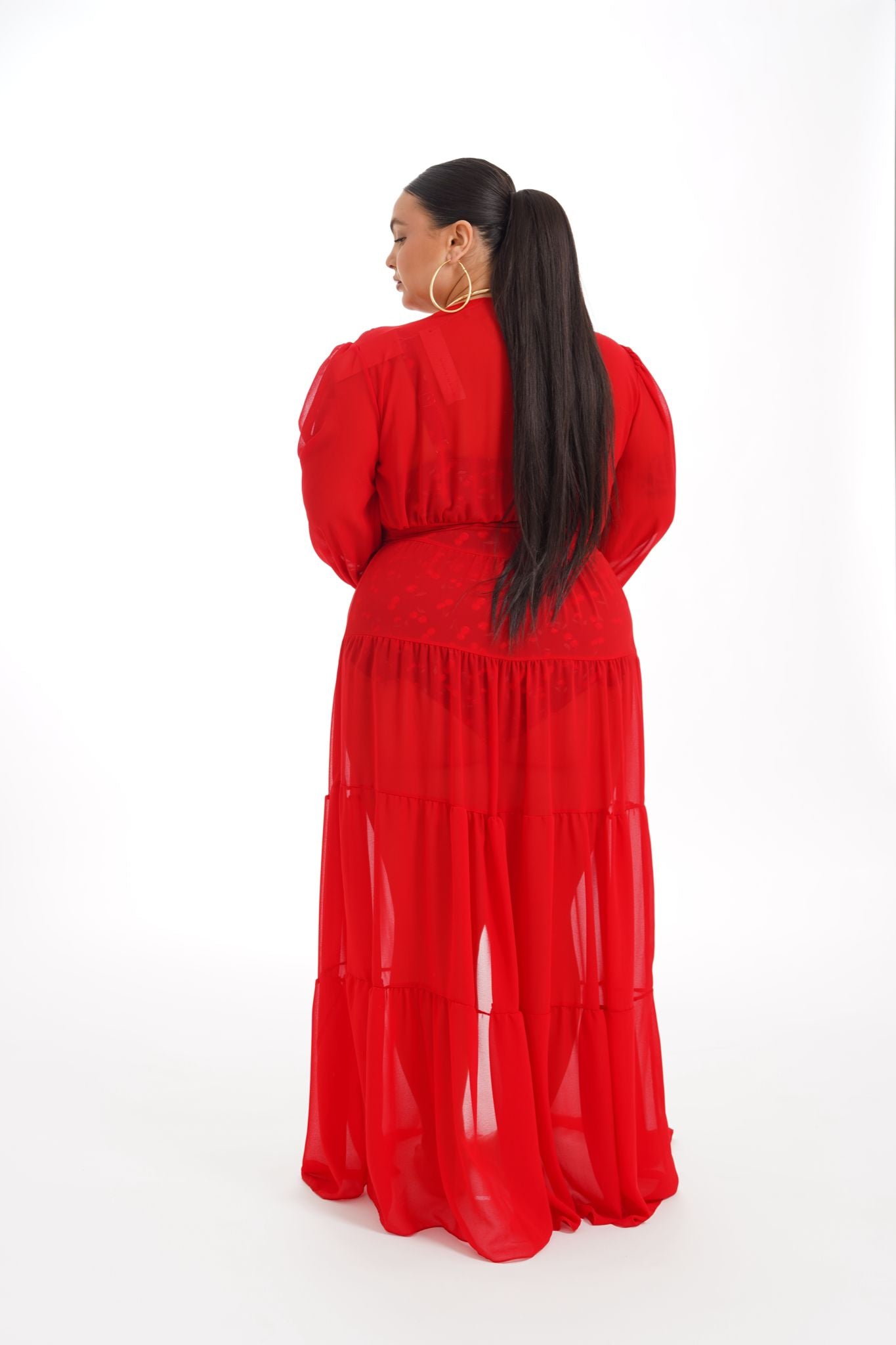 Copricostume Ibiza Rosso