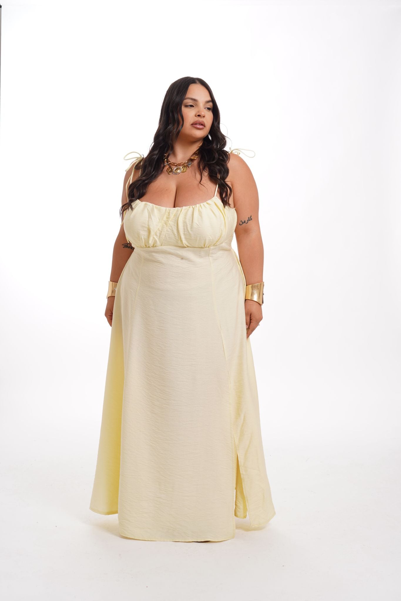 Dress Ginny 333 Giallo