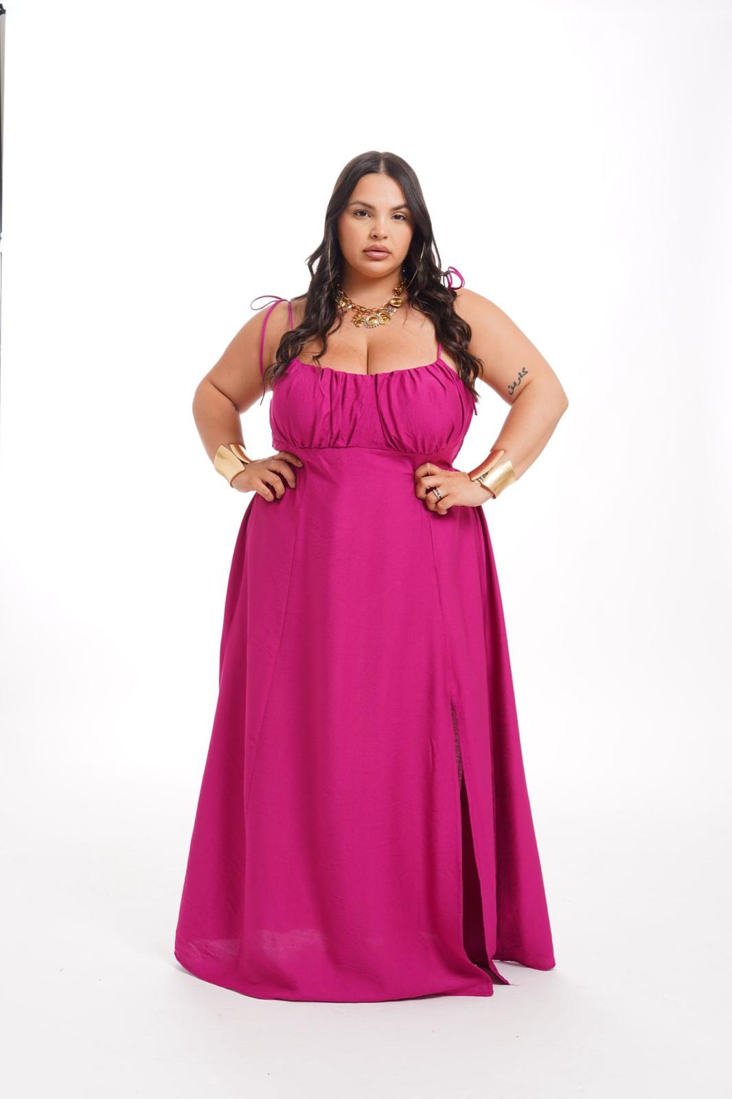 Dress Ginny 333 Fucsia