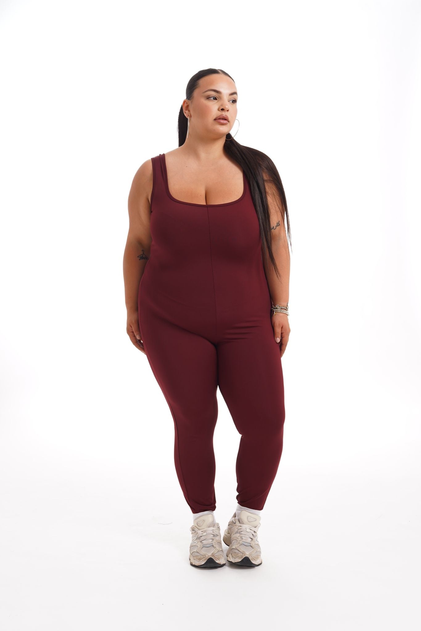 Tuta Intera Second Skin Bordeaux
