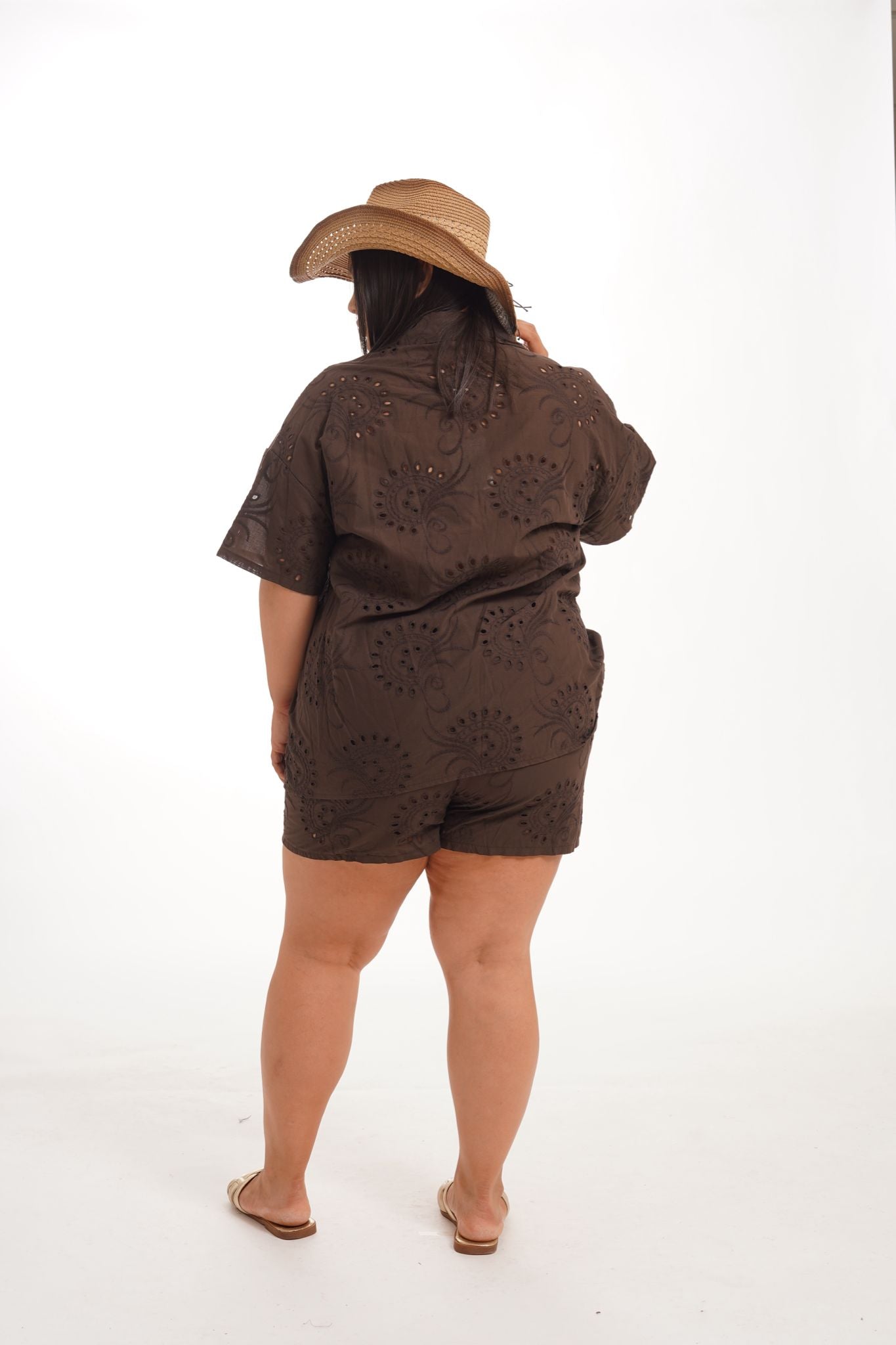 Coordinato Sun Sbucherellato Marrone