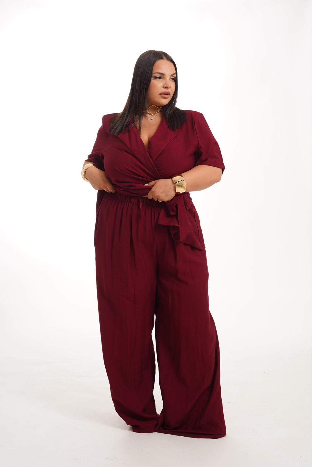 Tailleur Sharon Bordeaux