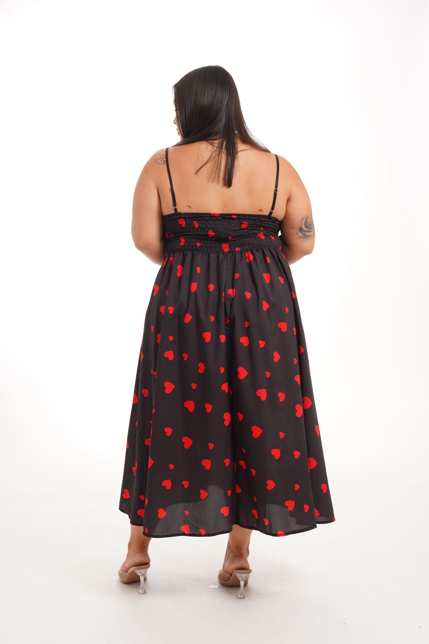 Dress Cuoricini Nero