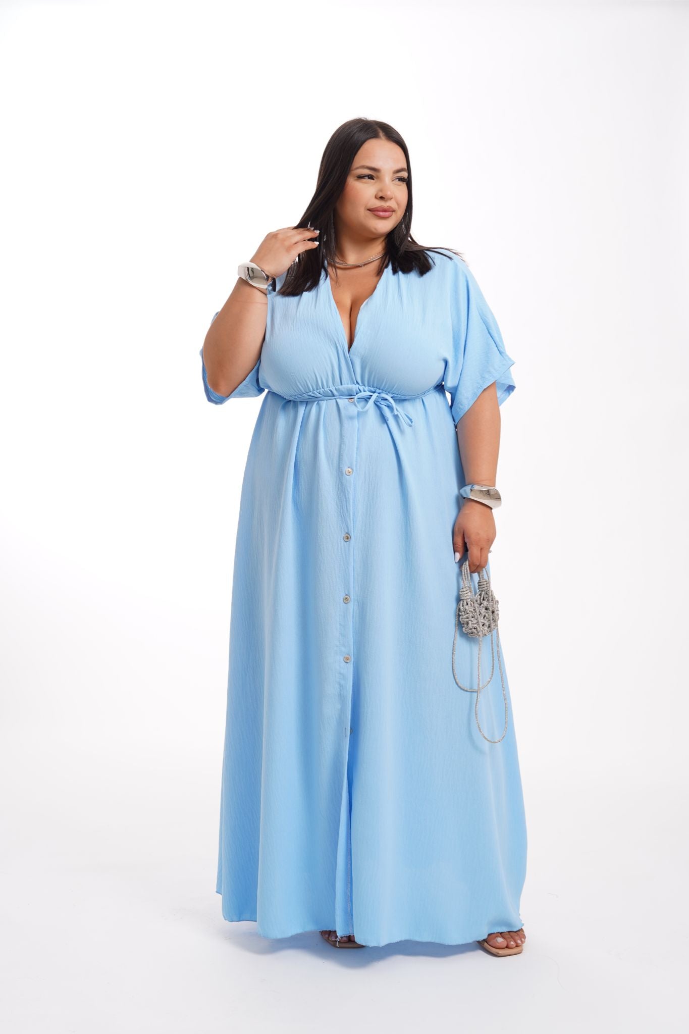 Abito Selena Azzurro