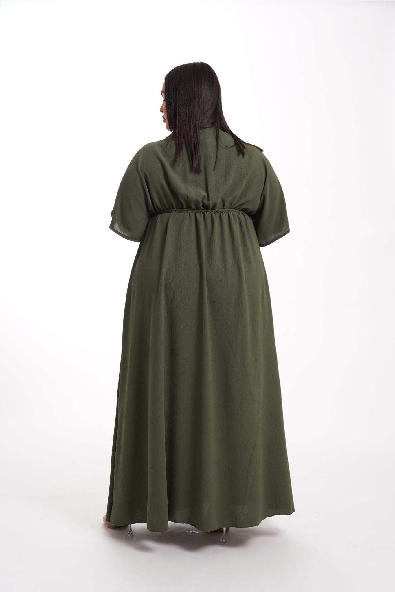 Abito Selena Verde Militare