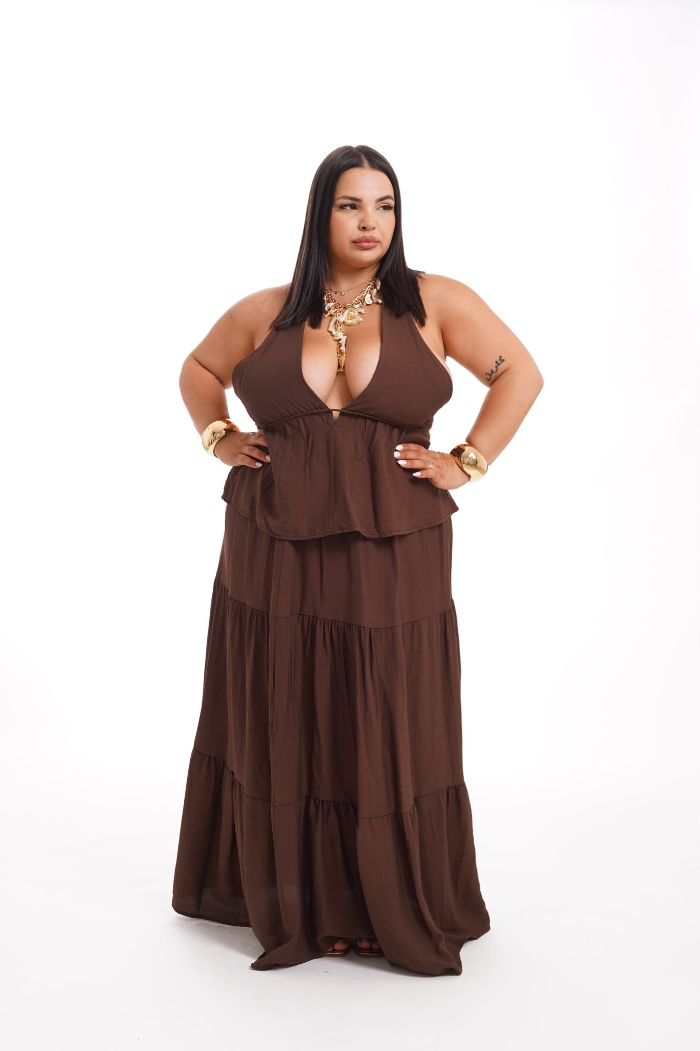 Coordinato Empire Marrone
