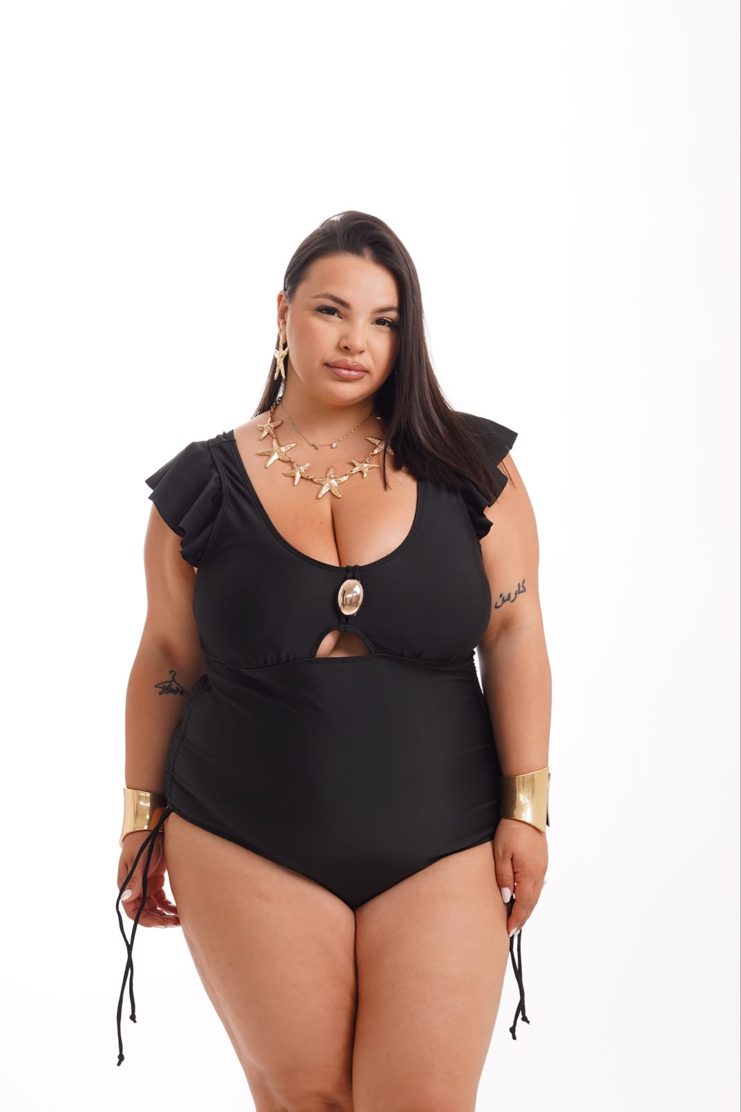 Costume Intero Goccia Nero