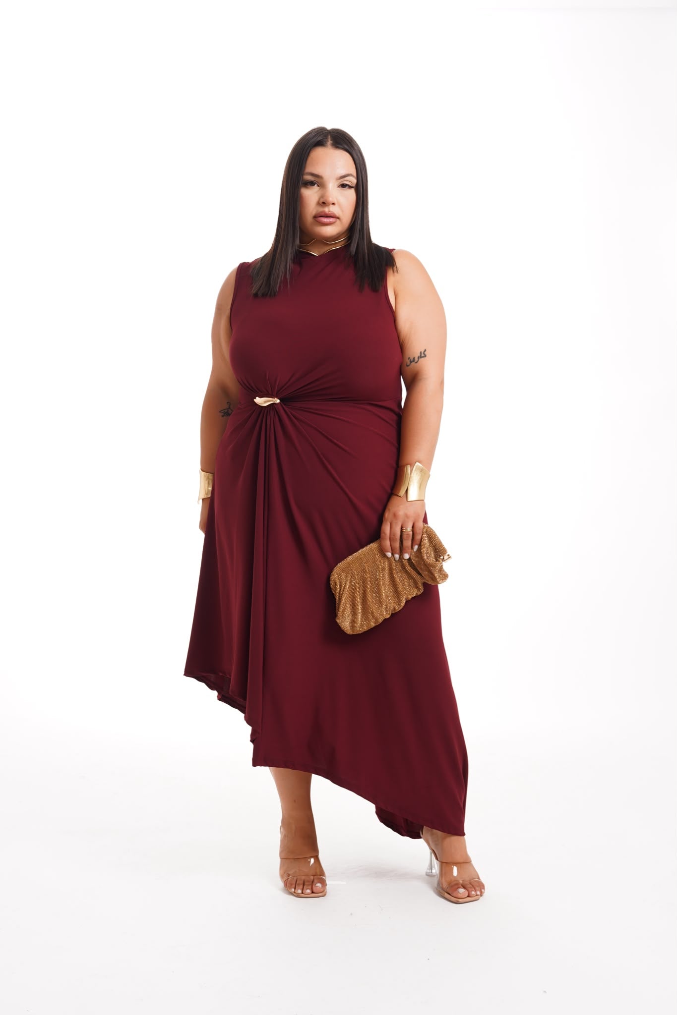 Abito Sonia Bordeaux
