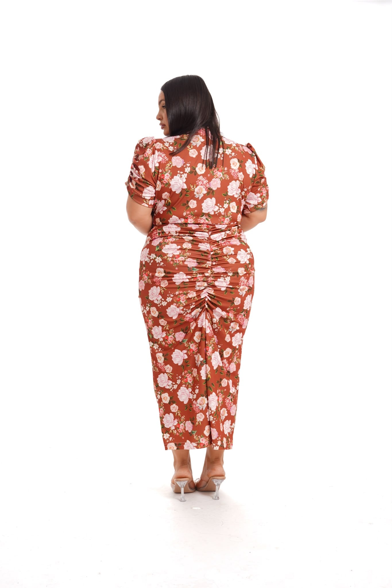 Dress Stefy Fiori Ruggine
