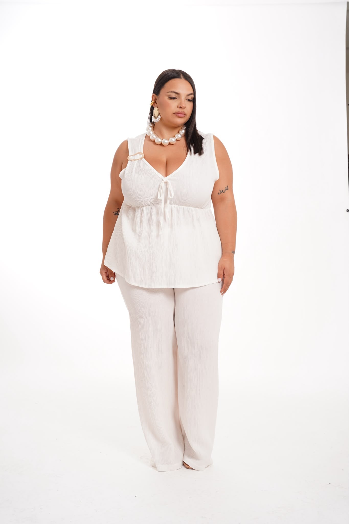 Coordinato Rosmery Bianco